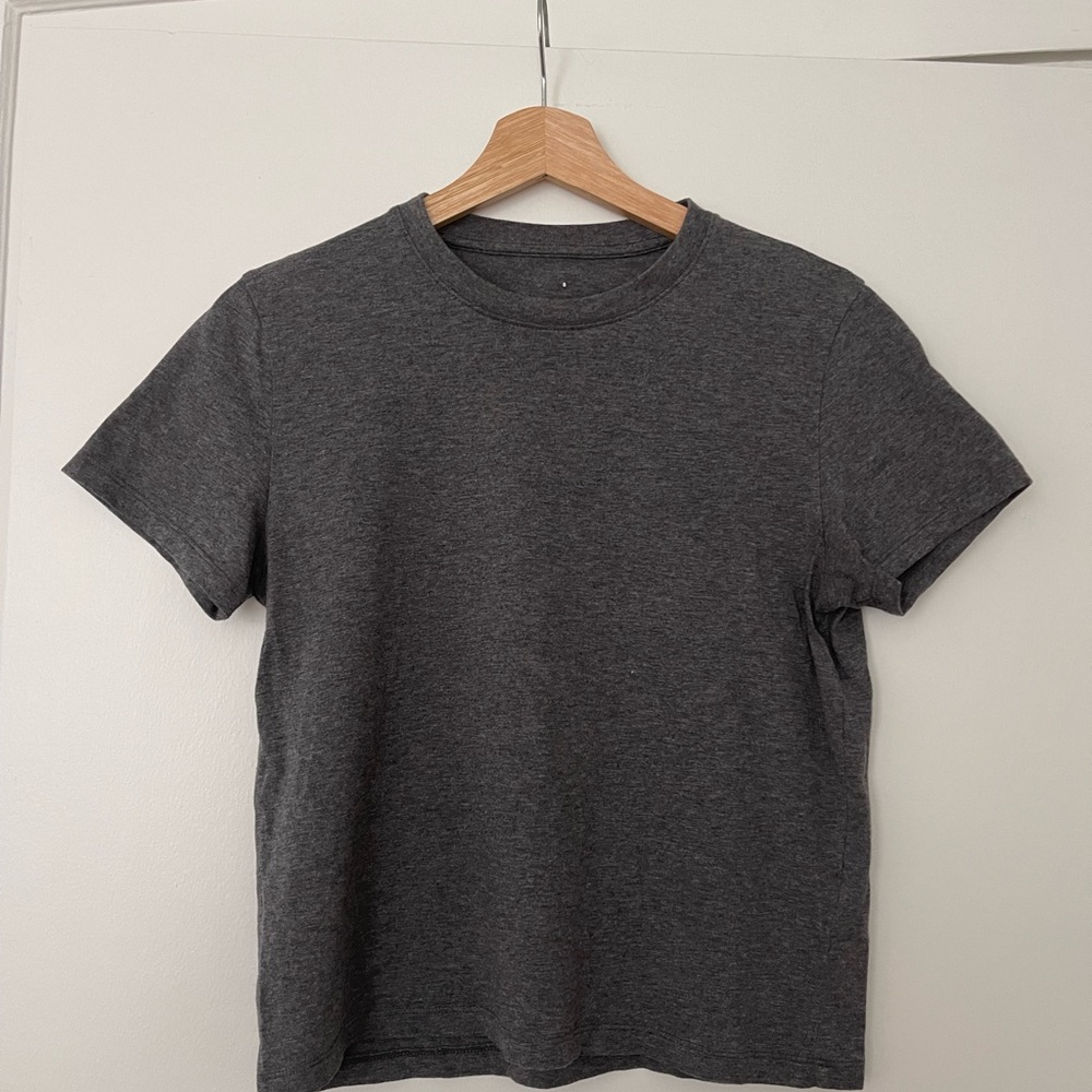 Everlane Gray Short Sleeve Tee